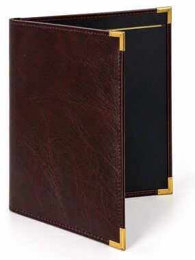 Vintage Hazel Americas Case Maker Padfolio Burgundy Leatherette Portfolio USA